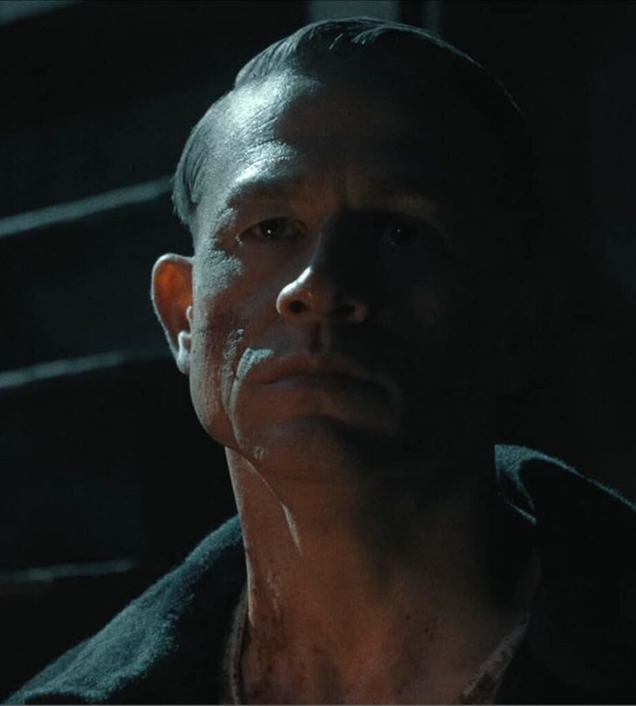 Charlie Hunnam as the Butcher of Plainfield in "Monster: The Ed Gein Story"