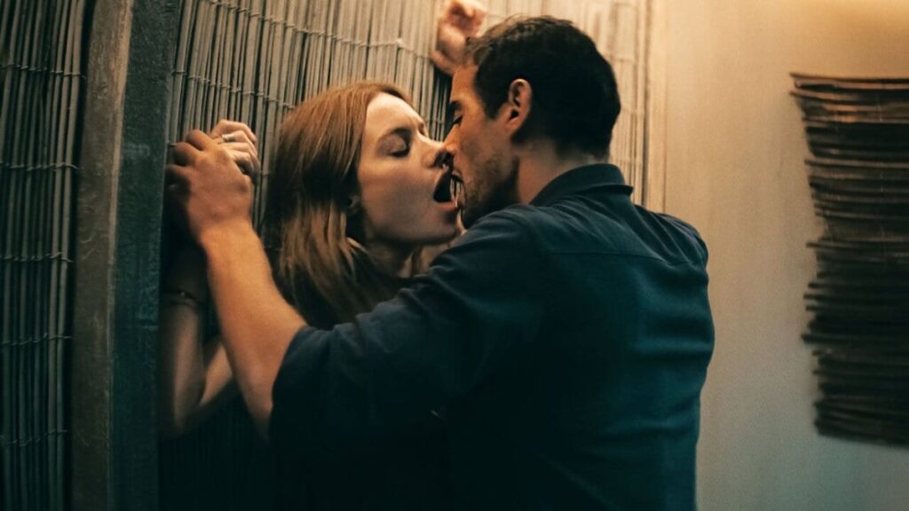 Camille Rowe and Sofiane Zermani in Netflix's French Steamy Diving Thriller No Limit