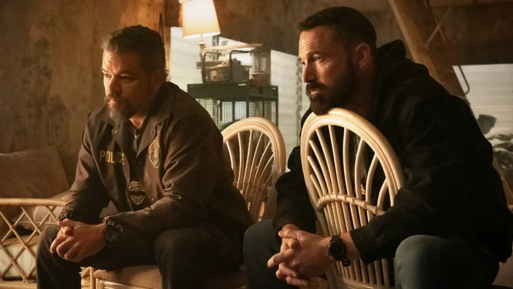 Matt Damon (left) and Ben Affleck (right). Photo: Netflix