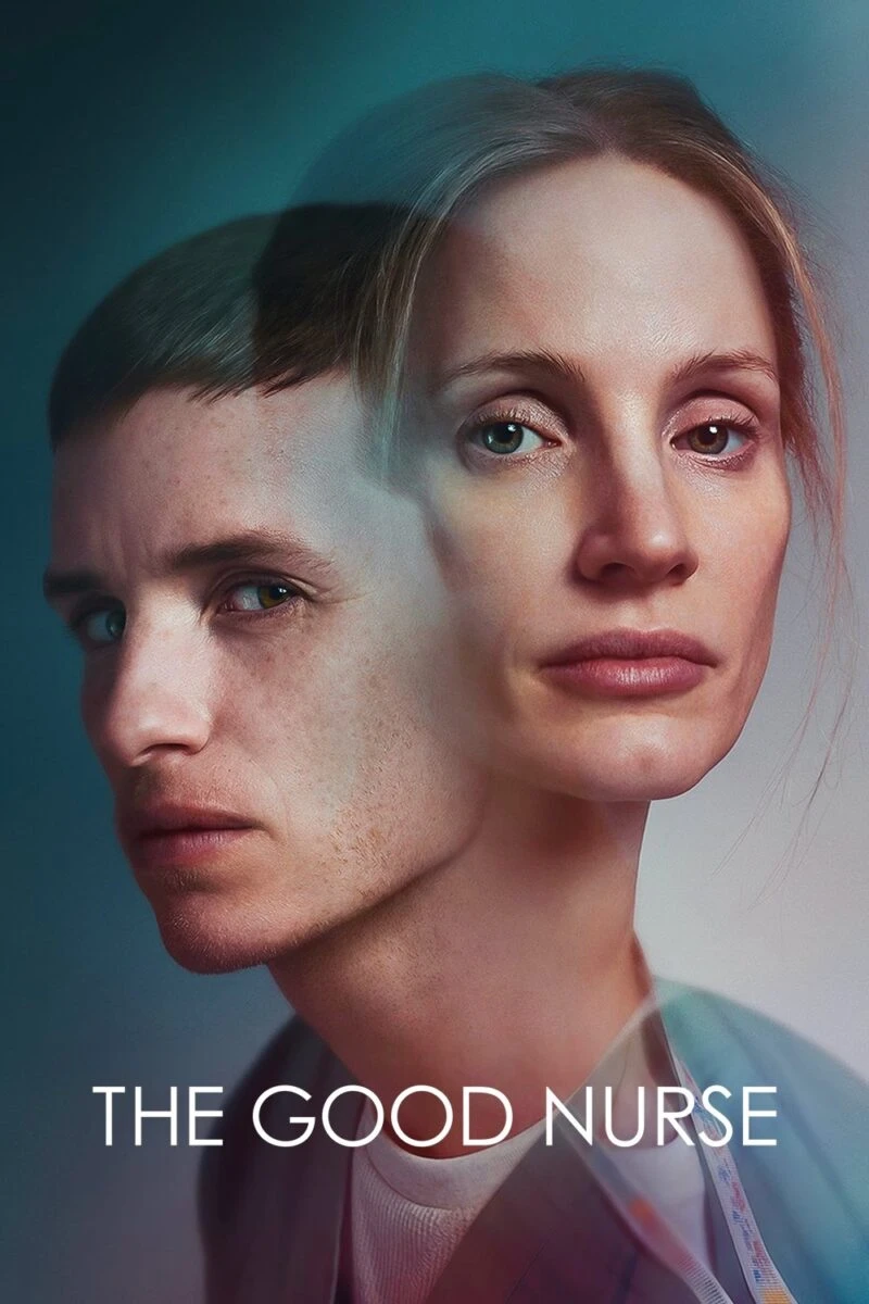The Good Nurse true crime on Netflix with Nnamdi Asomugha, Jessica Chastain, Eddie Redmayne.