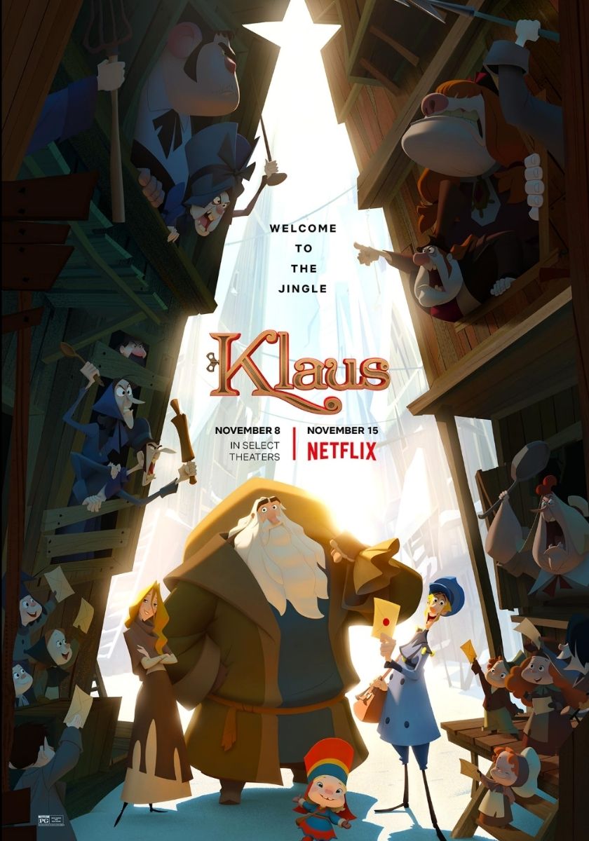 Klaus - animated holiday movie on Netflix POSTER