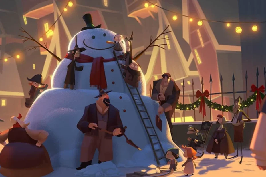 Klaus - animated holiday movie on Netflix
