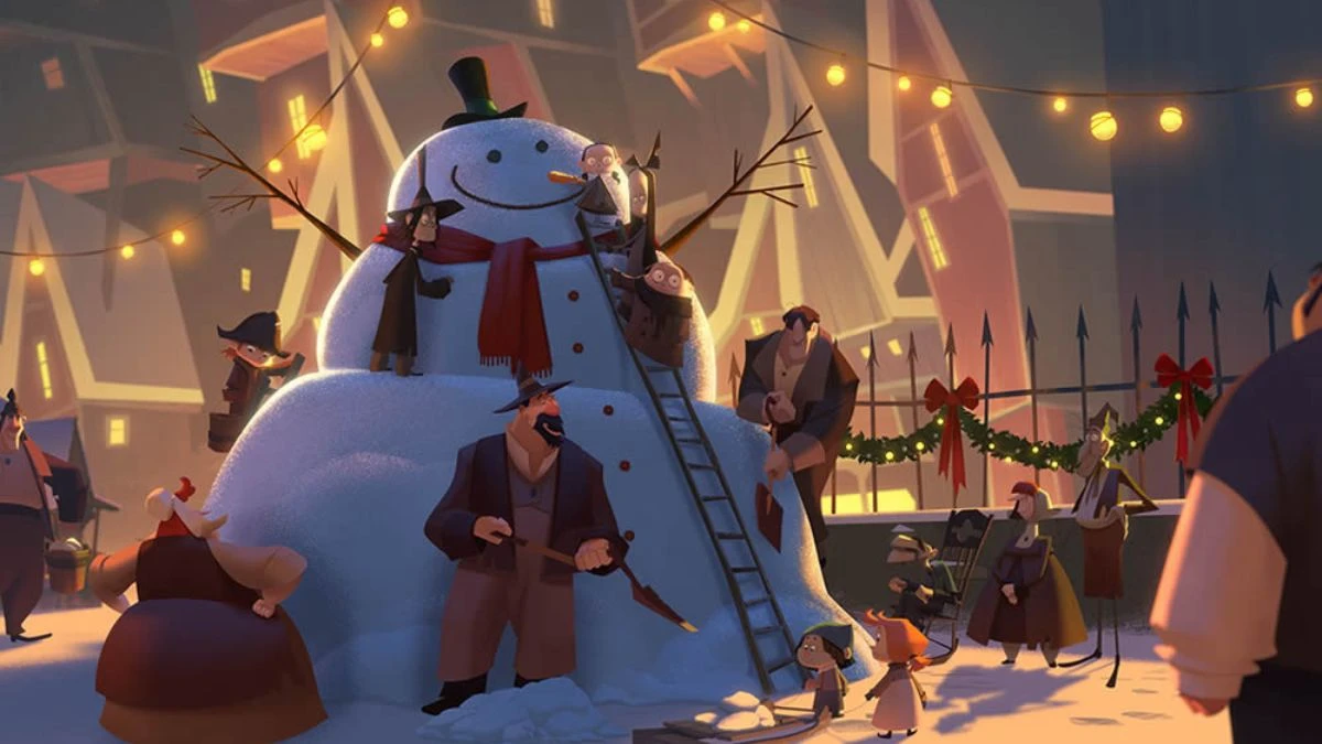 Klaus - animated holiday movie on Netflix
