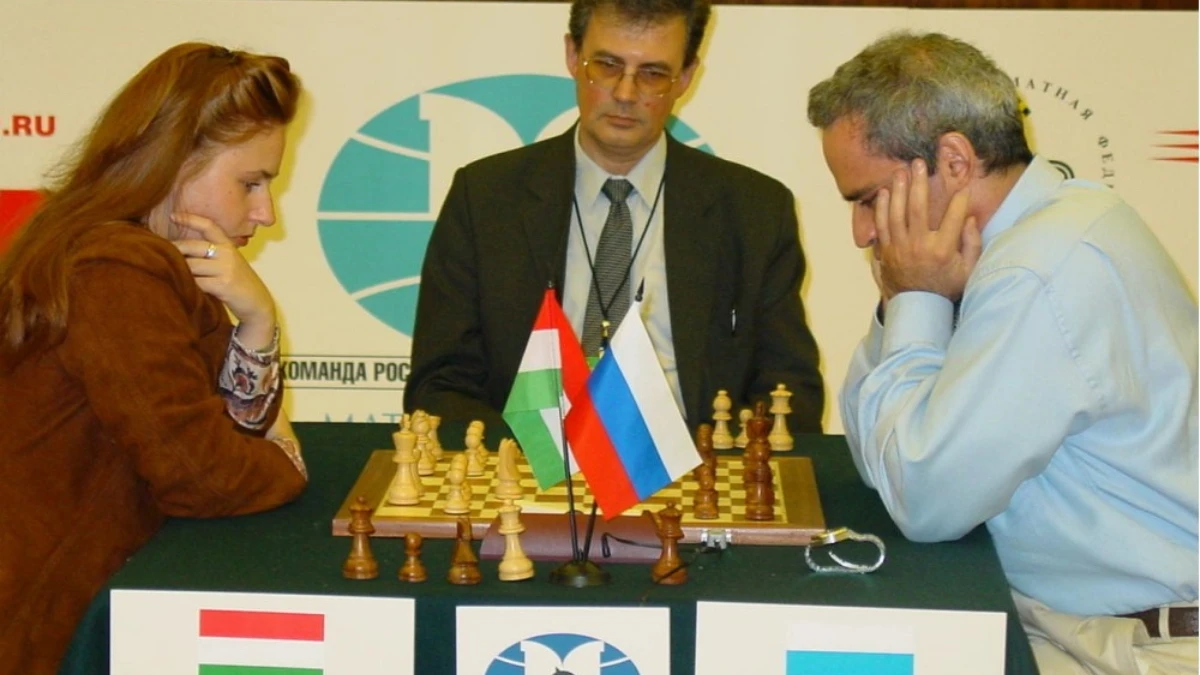 The True Queen of Chess Netflix documentary Queen of Chess - Polgár vs. Kasparov game