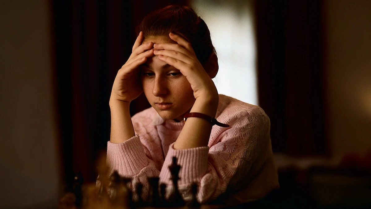 The True Queen of Chess Netflix documentary Queen of Chess - a young Judit Polgár